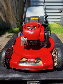 TORO RECYCLER 7.25HP 163CC 22"CUT REAR DRIVEN SELF-PROPELLED MOWER