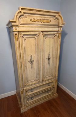 Antique Solid Wood Armoire