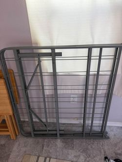 Twin metal bed frame