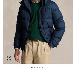 Coats & Jackets
Polo Ralph Lauren
Men's The Gorham Down Jacket

Color navy blue

