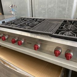Wolf 48” Gas Range Top
