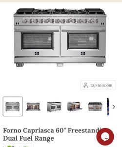 60” Dual Fuel Rangee