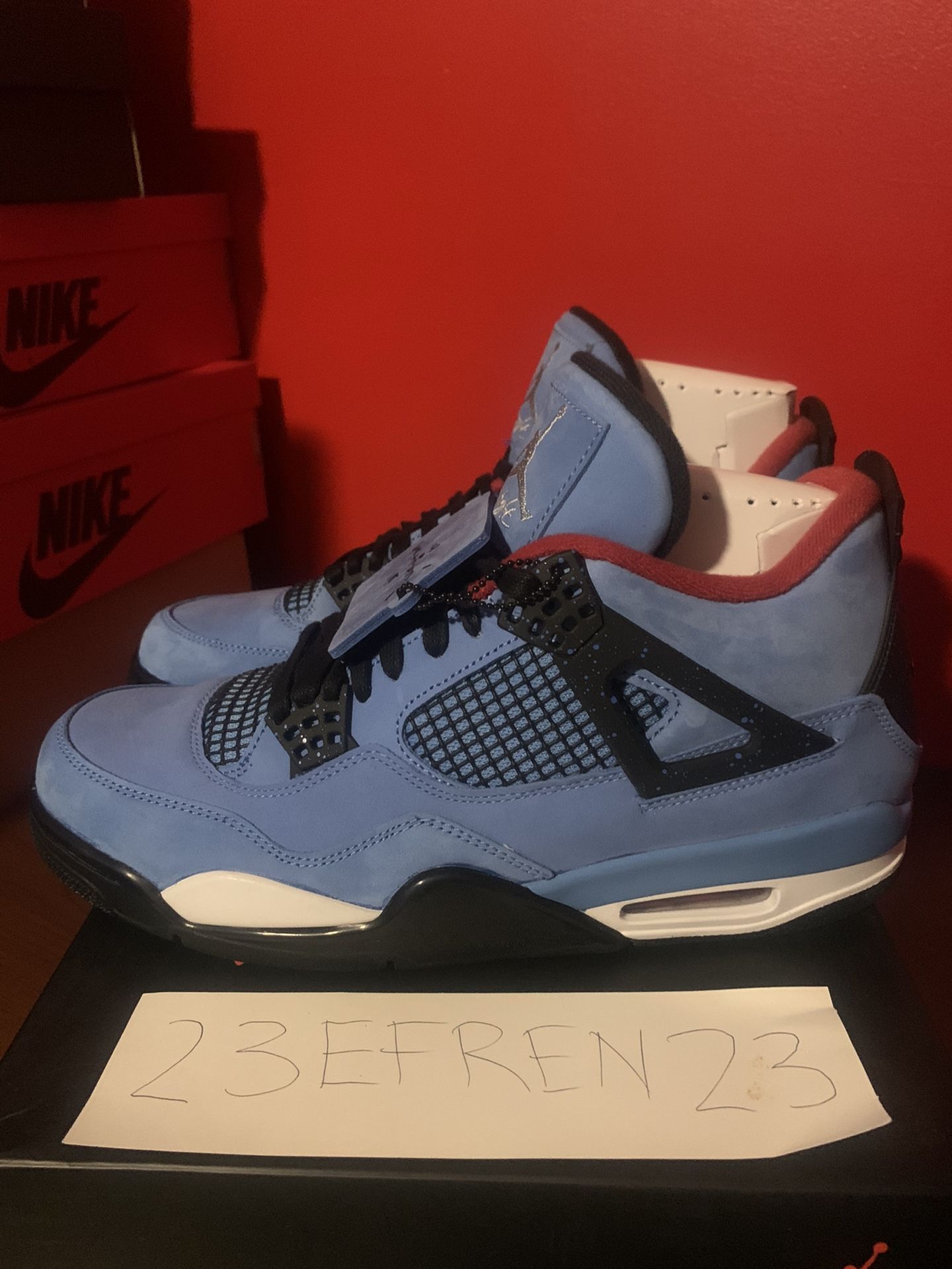 Jordan 4 Travis Scott cactus jack size 11 No Box