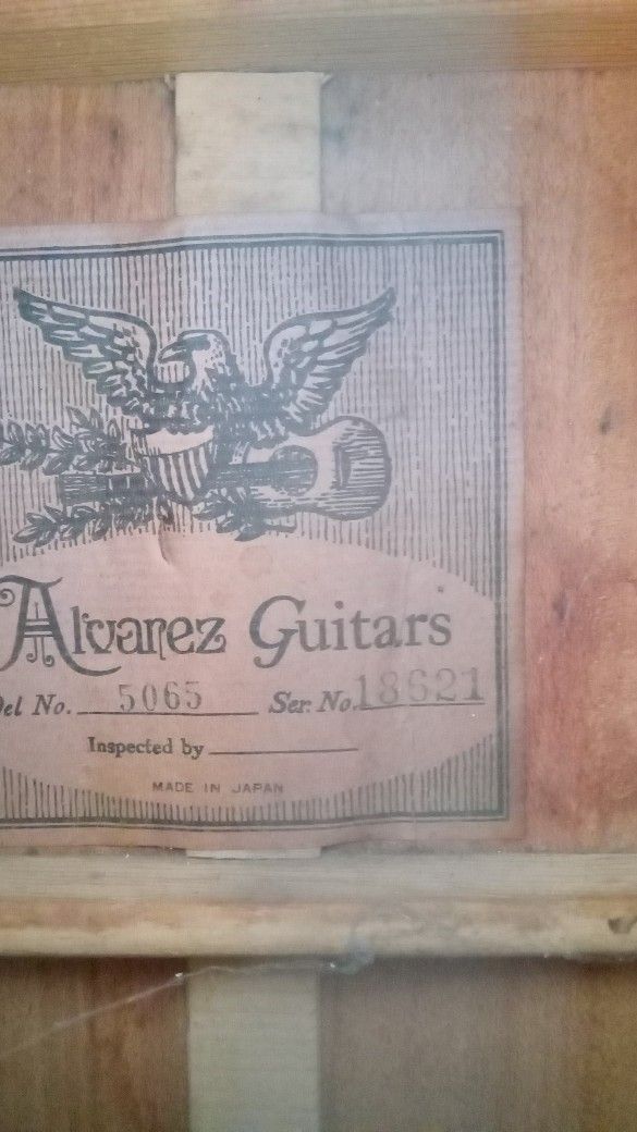 Alvarez Guitar