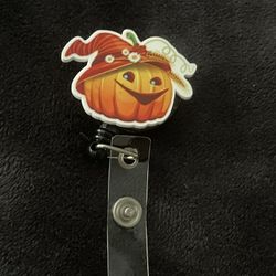 Pumpkin Badge Reel