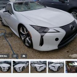 2019 Lexus LC Flooded