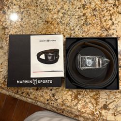 Marwin Sports Black Belt - Brand New In Box