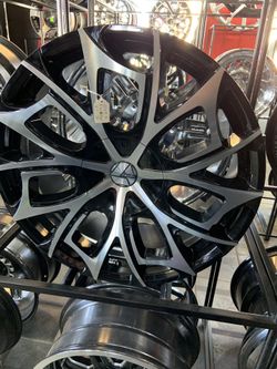 Azara 512 black/machine 20” 5x114.3 5x120