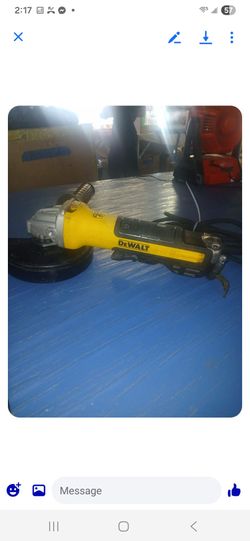 Dewalt stop padell grinder