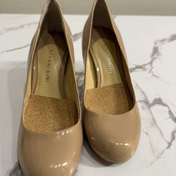 Black Suede-like Ankle Boots with Block Heel SIZE 5