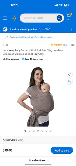 Boba Wrap Carrier 