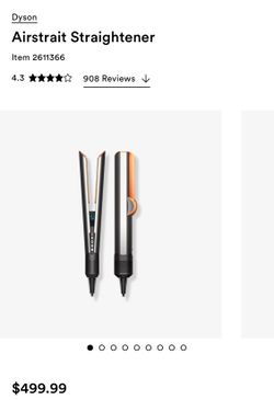 Dyson Airstrait Straightener