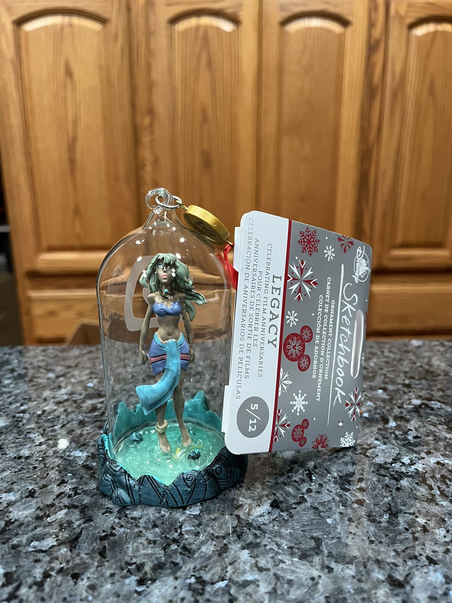 Disney Sketchbook Princess Kida Atlantis 20th Anniversary Legacy Ornament. Brand New