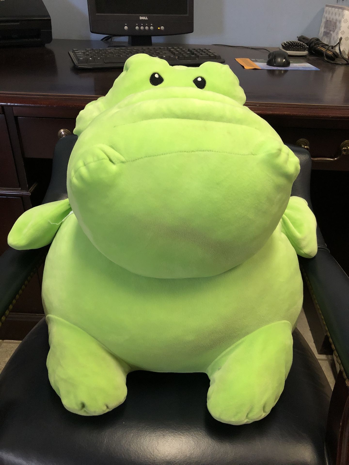 Large Stuffed animal hippo - About 19” tall