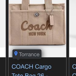 Tote Coach Bag