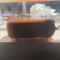 mini 4k project with a remote