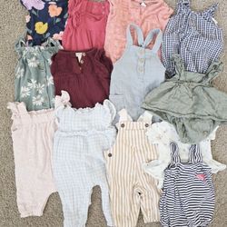 Babygirl Rompers 3-6 Months 