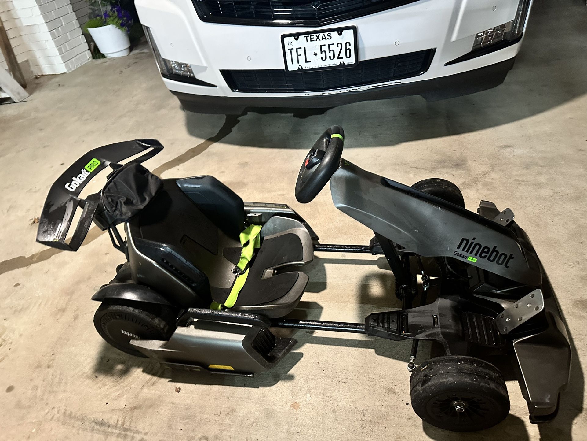 segway ninebot pro electric go kart