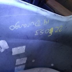 2014 Durango bumper white with sensors in double exhaust