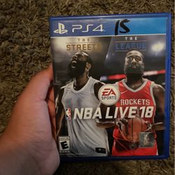 Ps4 Game NBA Live 18