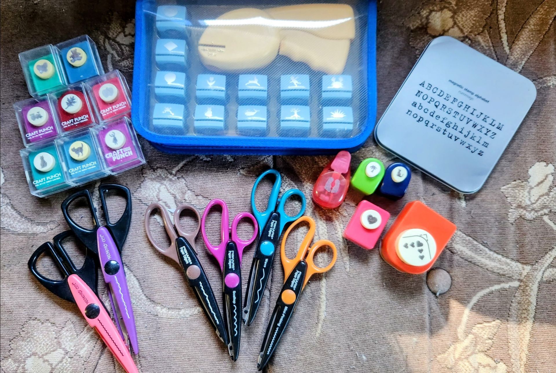 A Lot of Scrapbooking and/or Paper Crafts Items