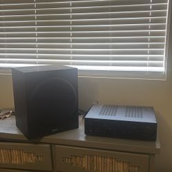 Receiver and Sub for sale