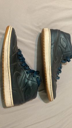 Air Jordan 1 mid nouveau space blue basketball shoes size 11.5 j125