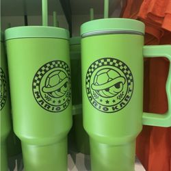 Universal Studios Super Nintendo World Mario Kart Stainless Steel Shell Tumbler