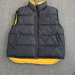 Powder River Outfitters Puffer Down Vest Size XXL Reversible