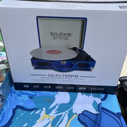 Boytone BT101LB Record Player