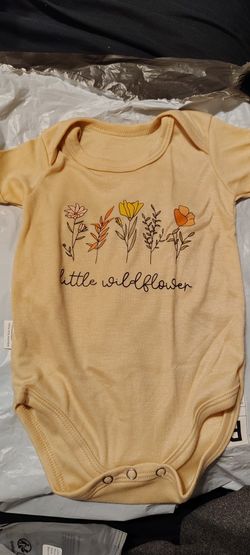Wild Flower Onesie New In Package