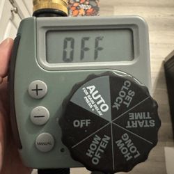 Orbit Water Sprinkler Timer
