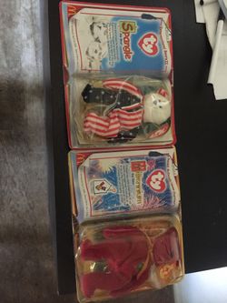 Vintage Bennie babies collectable
