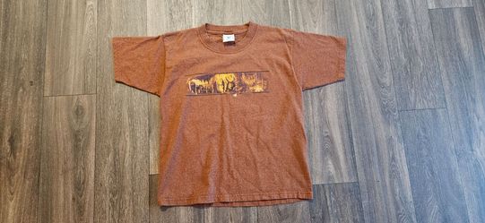 Vintage Kartchner Caverns State Park T Shirt Medium Brown Recycled Sansegal Bat $20