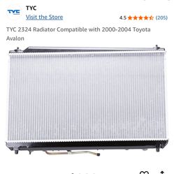 2000-2004 Toyota Avalon Radiator