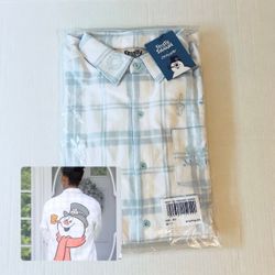 Cakeworthy Frosty the Snowman Flannel Unisex Size XXL