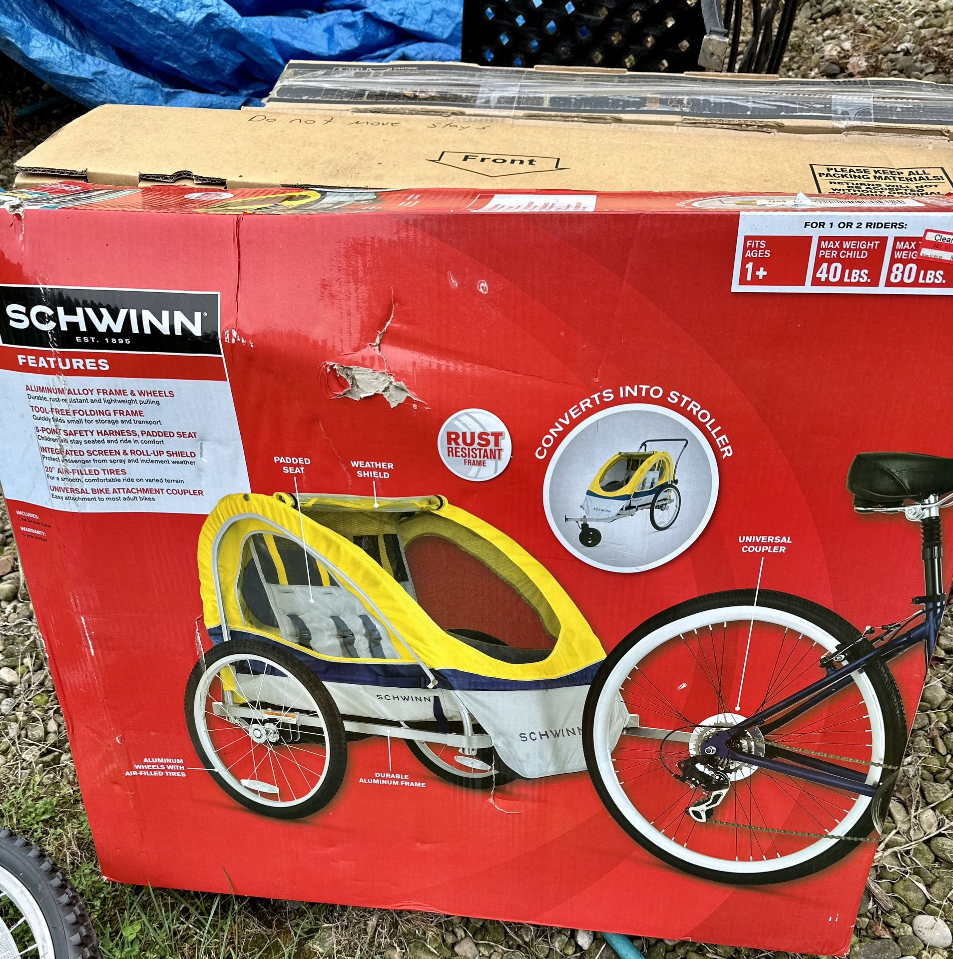 Schwinn Child Carrier - Unopened, Brand New!!
