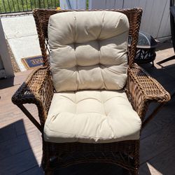 Beautiful Wicker Rocking Chair
