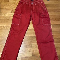 Red True Religion Jeans