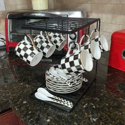 6 Cup Espresso Set 