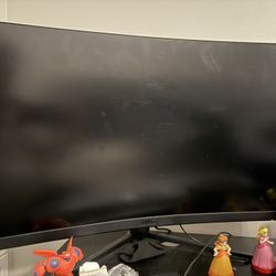 MSI 31.5" Curved Monitor KEYBOARD HYPERX, MIC HYPER X (DESCRIPTION DETAILS)