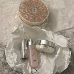 New In Packaging Dior Capture Face Set And Dior Butterfly Bag