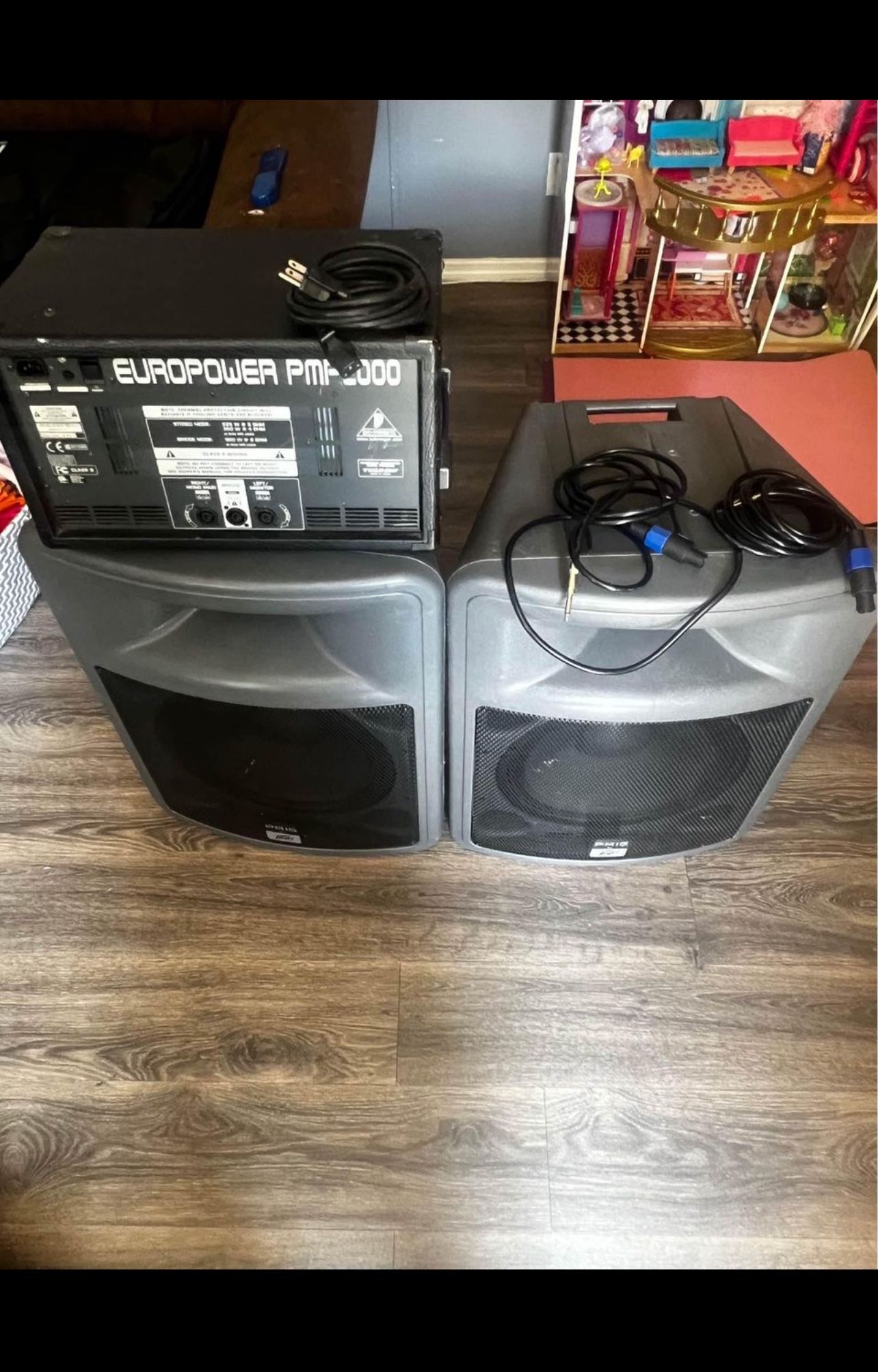 Equipo De Sonido Completo En Excelente Condición