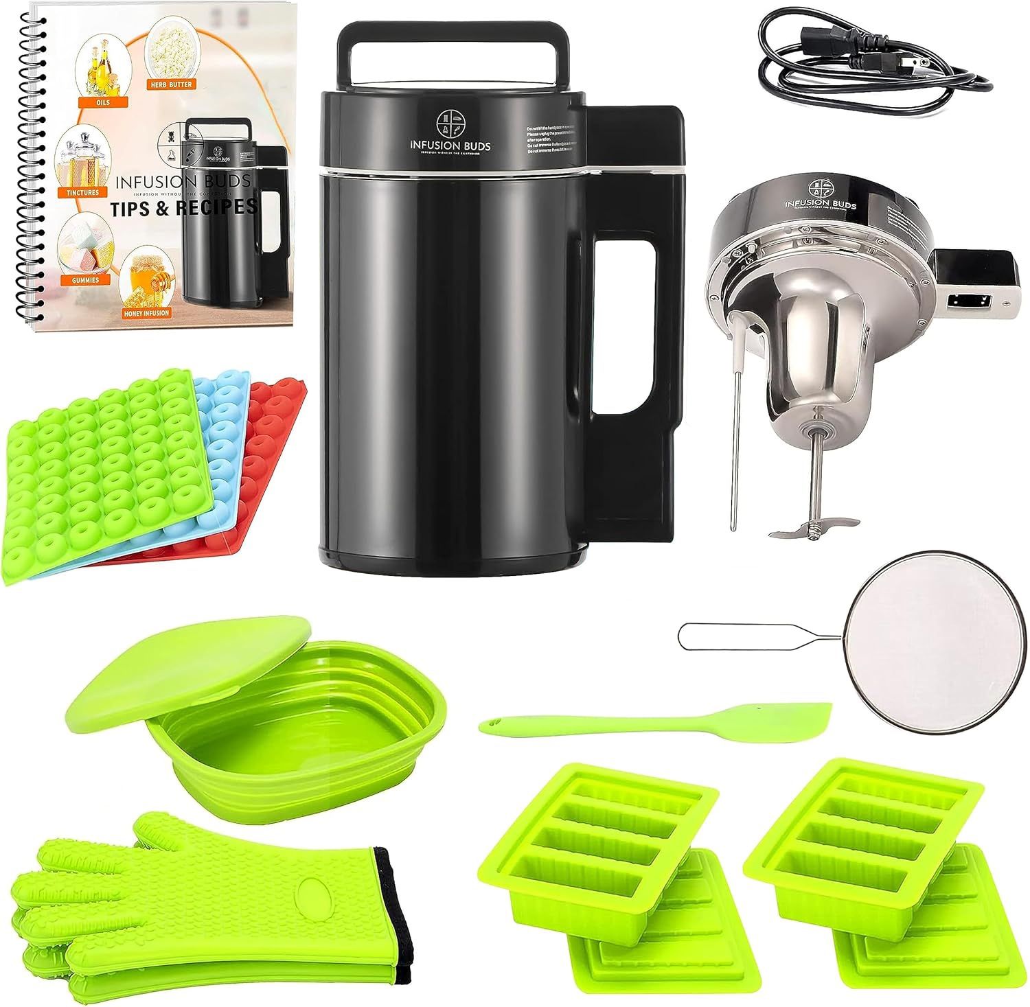 Infusion Buds* Butter & Gummy maker + Accessories