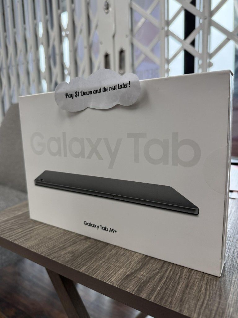 Samsung Galaxy Tab A9+ - Payments Available - Pay $1 Down To take It home