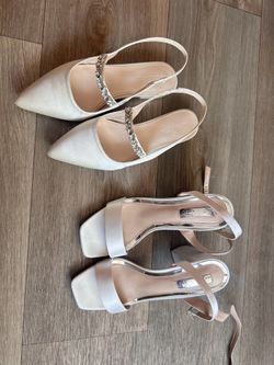White heels