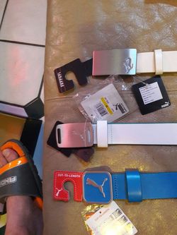 Puma belts and Ferrari belt