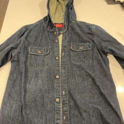 Supreme Eat The Rich Denim Jacket 