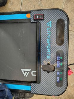 City Sports Bluetooth Treadmill 