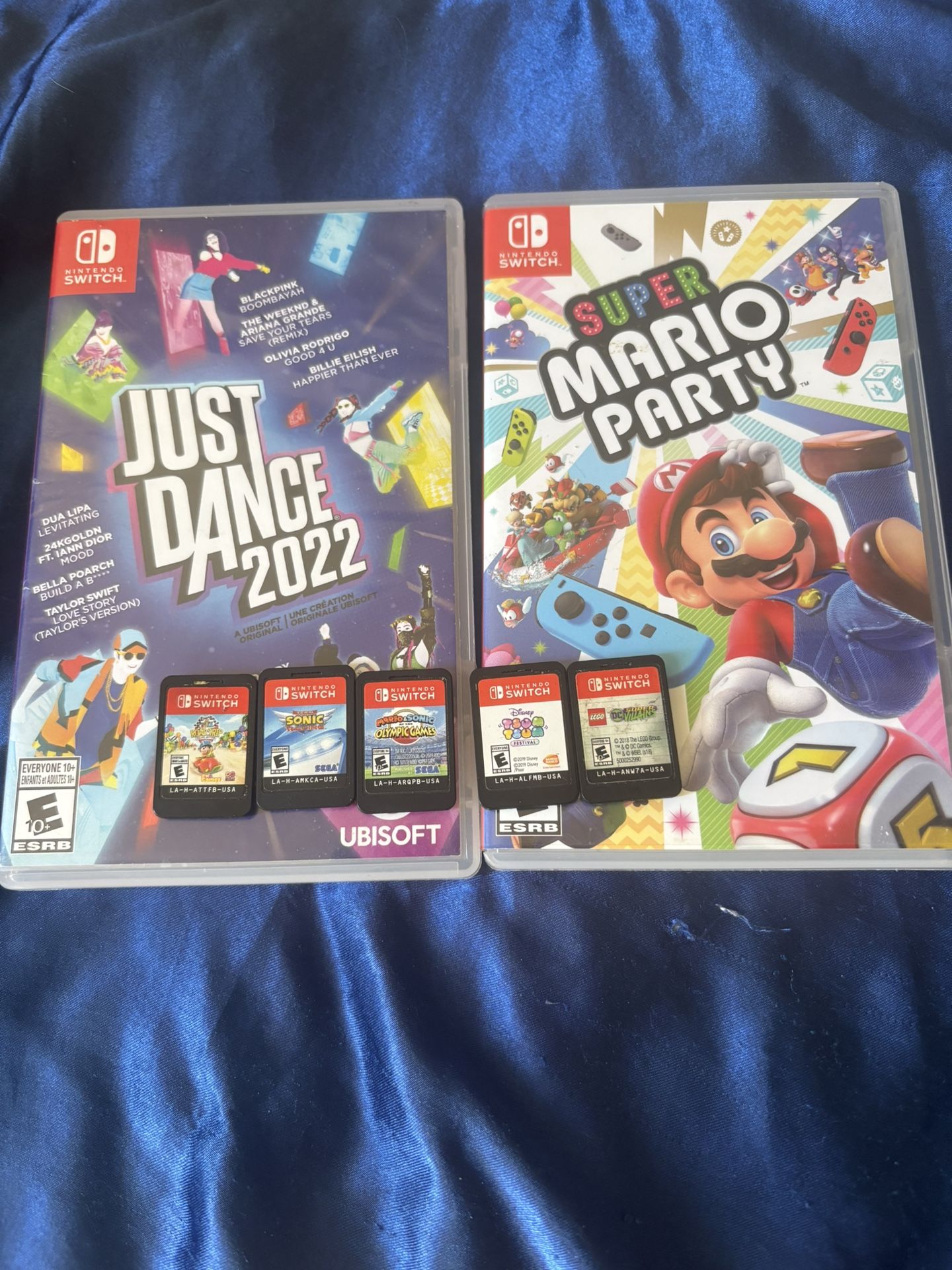 Nintendo Switch Game Bundle  7 Games 
